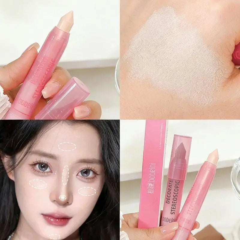 3D Contour & Highlight Stick – Waterproof Matte Concealer