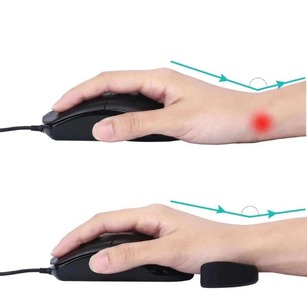 Ergonomic Gliding Wrist Rest | Mouse Palm Rest Office & Gaming