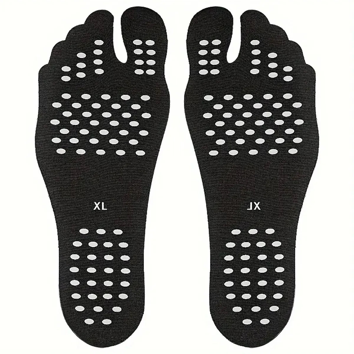 RooRuns Disposable Self-Adhesive Beach Foot Pads | 1 Pair