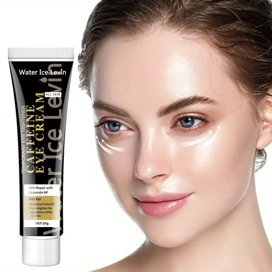 Caffeine Eye Cream – Brighten, Firm & Hydrate Under Eyes Eye Serum Cream Peaceful Pleasures Health and Wellness