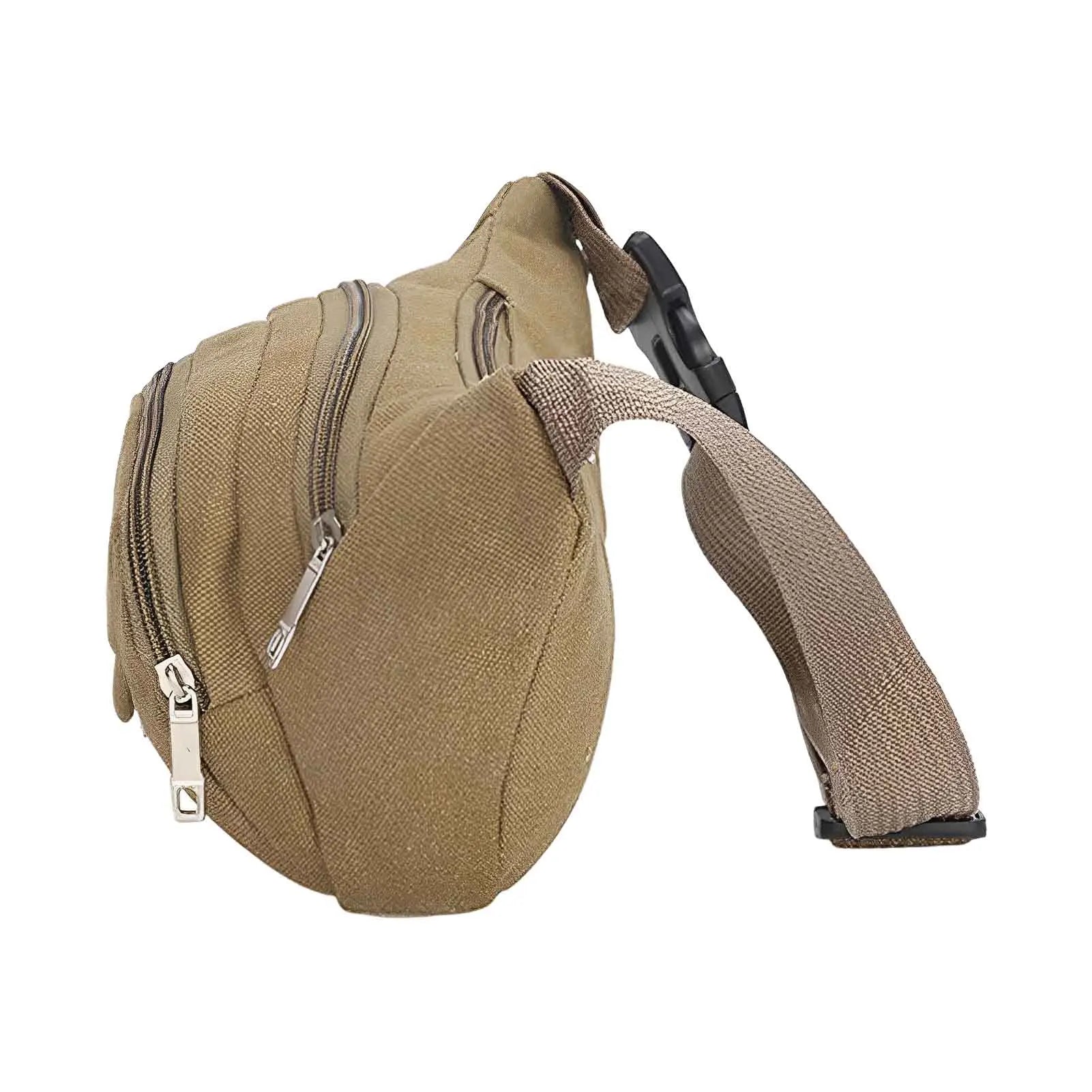 Men's Multifunctional Chest Bag with Adjustable Strap Outdoor Waist Bag for Shopping Camping Walking Peaceful Pleasures Health and Wellness