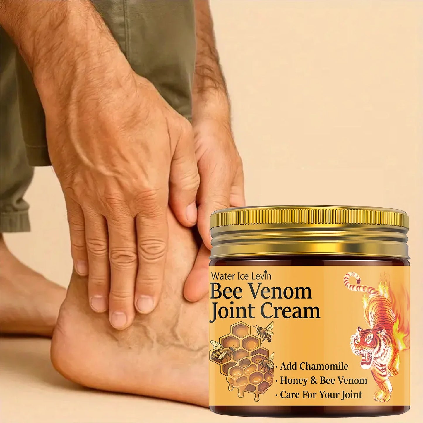 Bee Venom Body Cream – Chamomile & Honey Moisturizer 60g