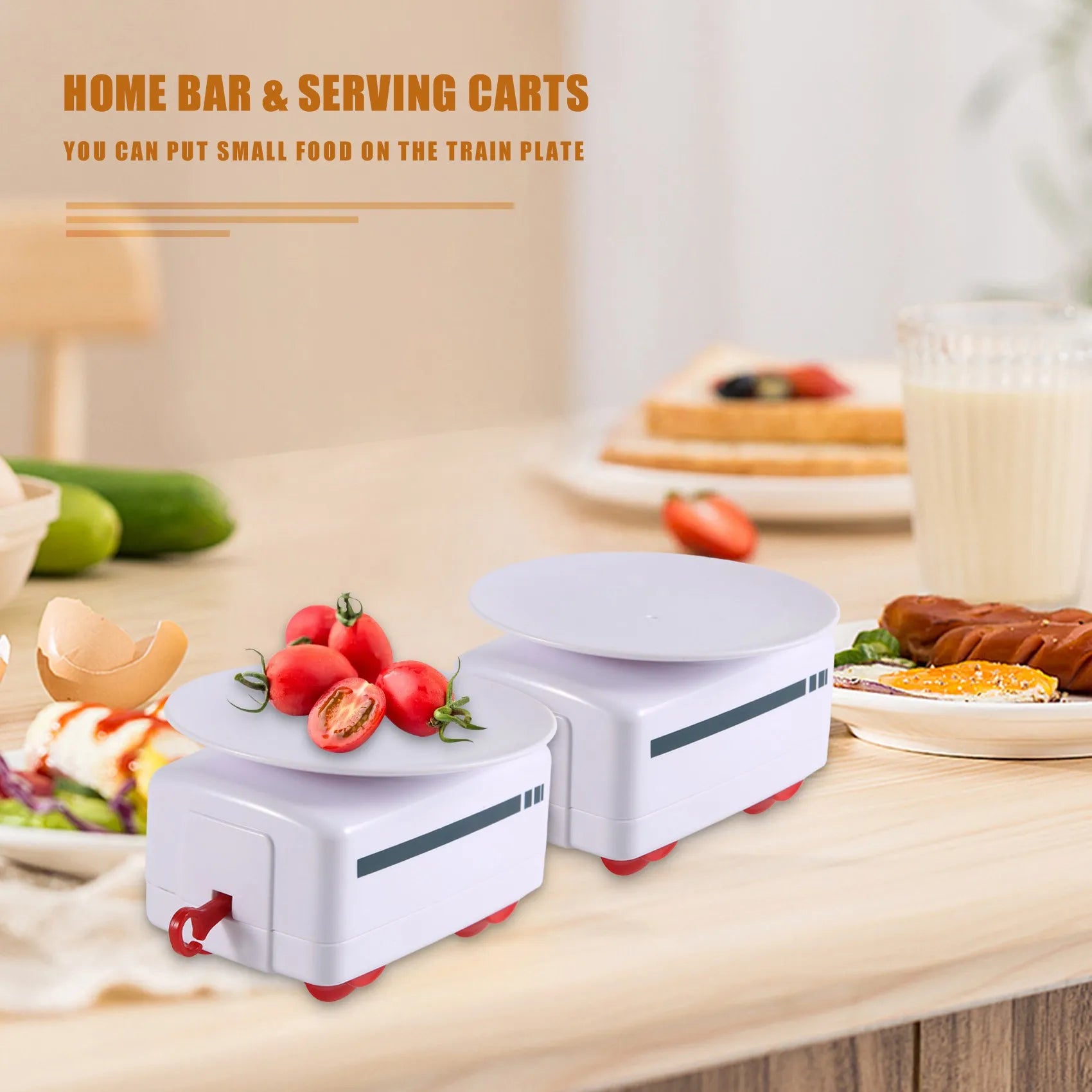 Y51A-Sushi Train Rotary Sushi Track Conveyor Belt Rotating Table Kid Food Train Set DIY Sushi Making Family Sushi Party Peaceful Pleasures Health and Wellness