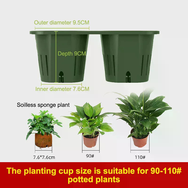 Wall Planter Flower Pot Hanging Vertical Garden Suculent Outdoor Flowerpoter Home Decor Gardening Gadgets Accessories Basket Peaceful Pleasures Health and Wellness