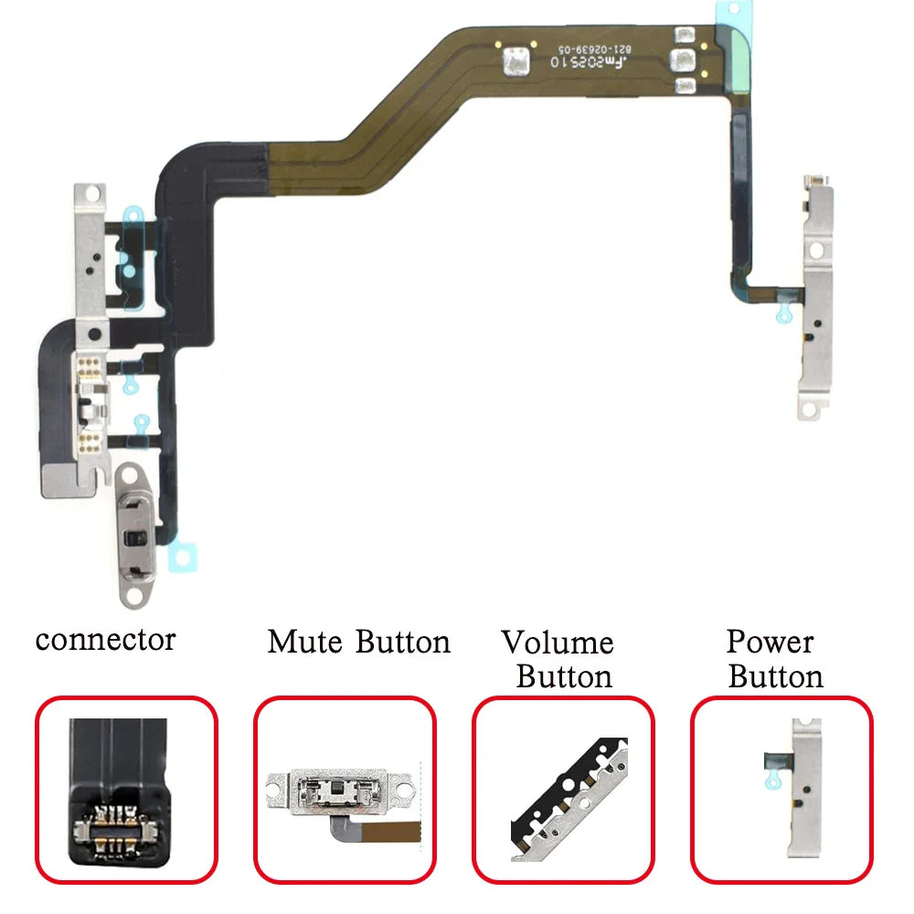 iPhone 12 / Mini / Pro Max Power Volume Flex Cable Replacement