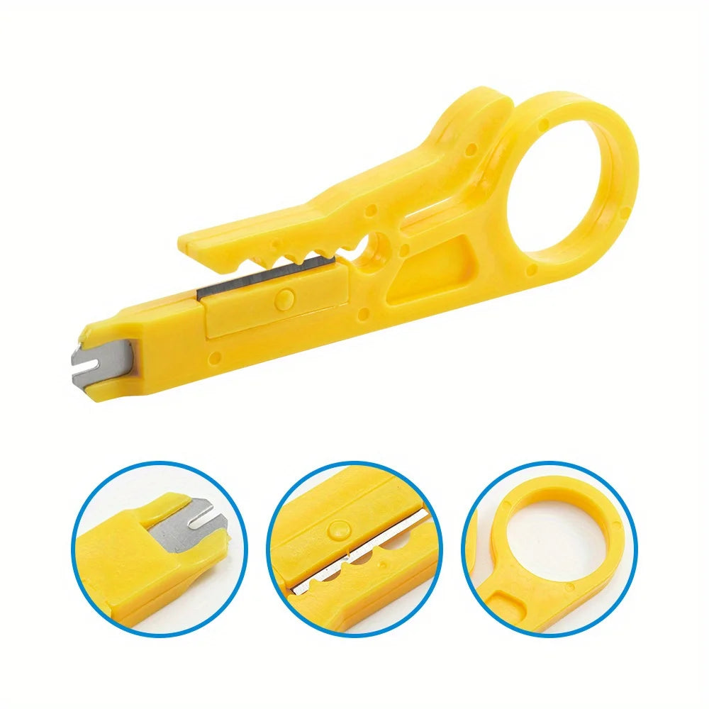 Wire Stripper Crimper & Cable Cutter Multi Tool | 110 Punch