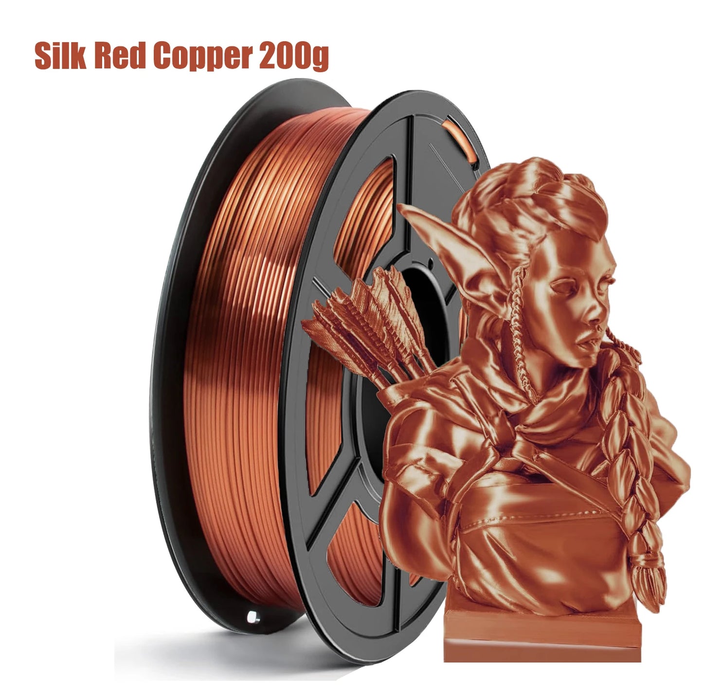 PLA+ Silk Multicolor 3D Printer Filament 1.75mm | DINGSUN 3D
