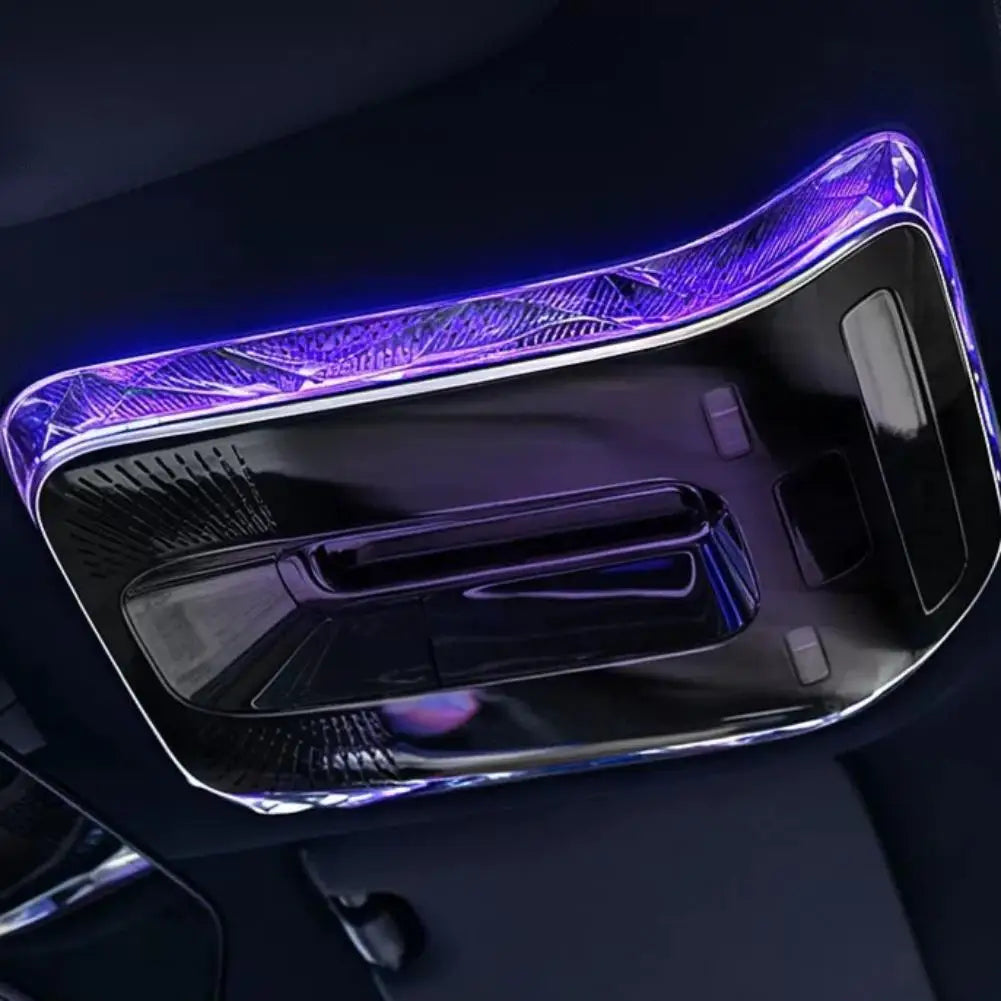 Reading Atmosphere Lights For Mercedes-Benz S/E/C-Class GLC200 GLE EQS EQE E200 C200 Crystal Reading Light Trim Decorative Frame Peaceful Pleasures Health and Wellness