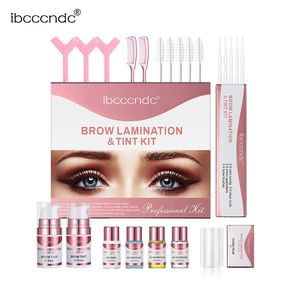 Brow Lamination & Tint Kit – Lifting, Perming & Dye Set