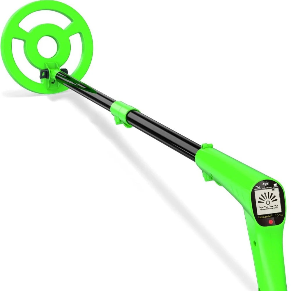 Kids Outdoor Educational Toy LCD Metal Detector 27.5"-37.8" Adjustable 6.5" Coil Peaceful Pleasures Health and Wellness