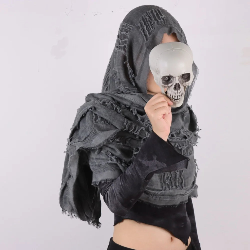 Medieval Renaissance Cape Shawl Brooch Halloween Costume Perforated