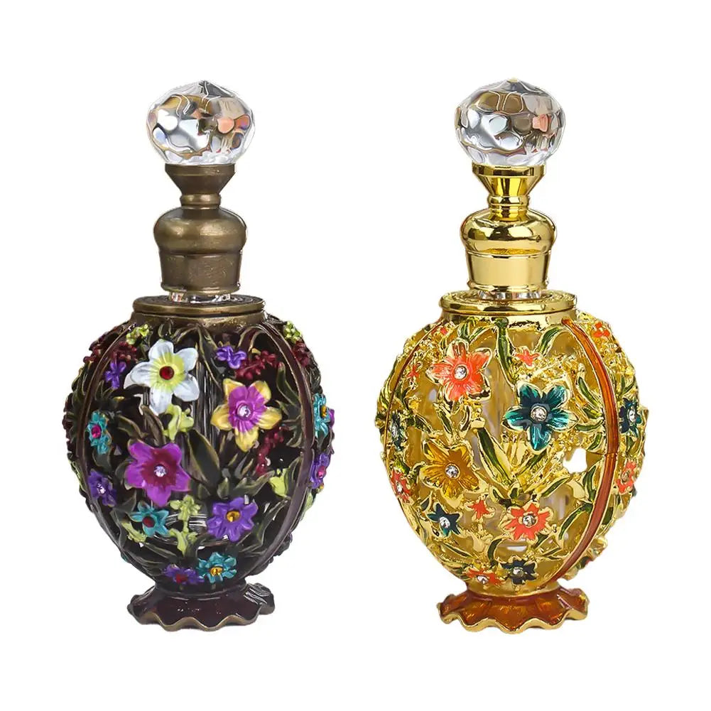 Crystal Vintage Refillable Perfume Atomizer Bottle 5–25ml