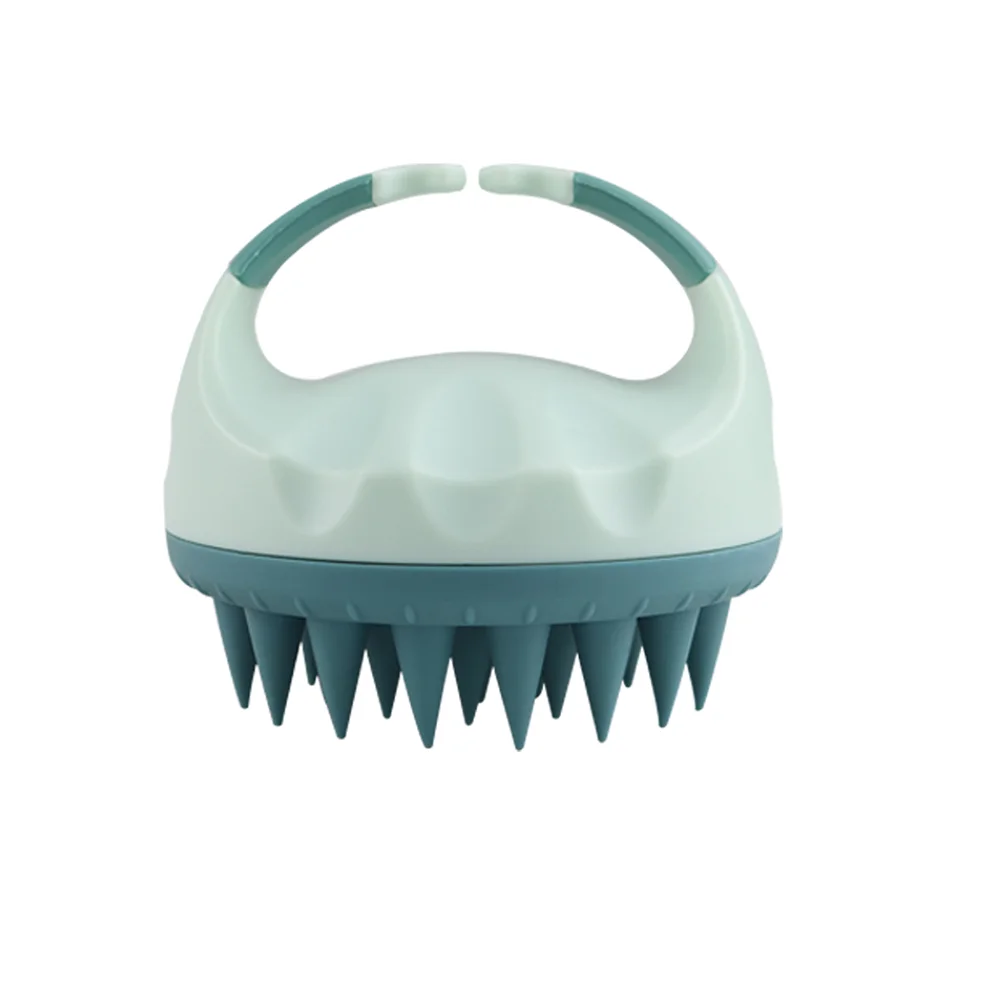 Silicone Scalp Massage Brush – Shampoo & Hair Washing Comb