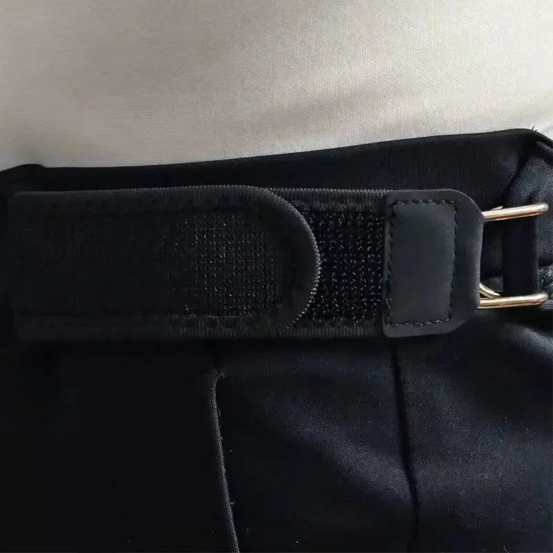 Hook & Loop Elastic Waist Belt | Adjustable Quick Release Unisex