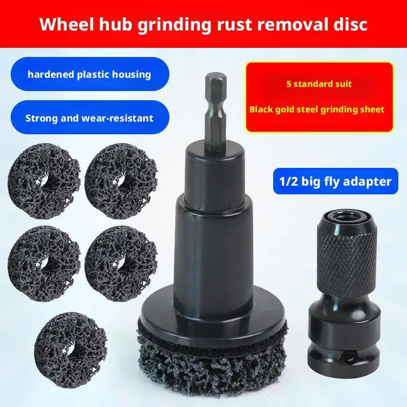 Wheel Hub Rust Removal & Brake Disc Resurfacing Kit