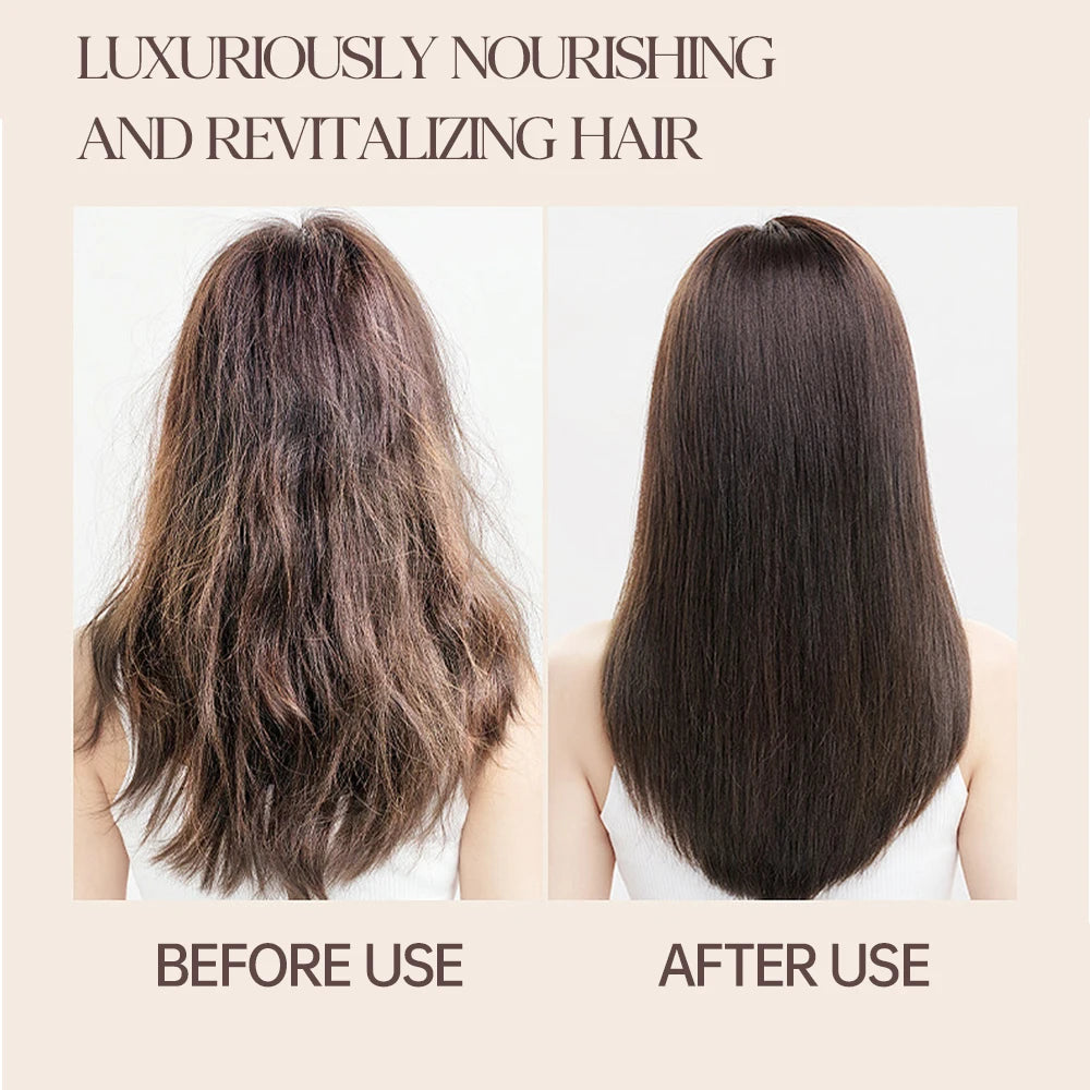 Ginger Hair Cream Deep Cleansing Promote Hair Growth Relieving Hair Loss Improving Scalp Stimulate Hair Follicle Smoothing Care Peaceful Pleasures Health and Wellness