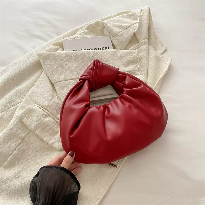Exquisite Unique Niche Design Bag New Style Women's Bag Versatile Hand Carry Bag Handheld Wrist Bag for Daily Casual Travel Use Peaceful Pleasures Health and Wellness