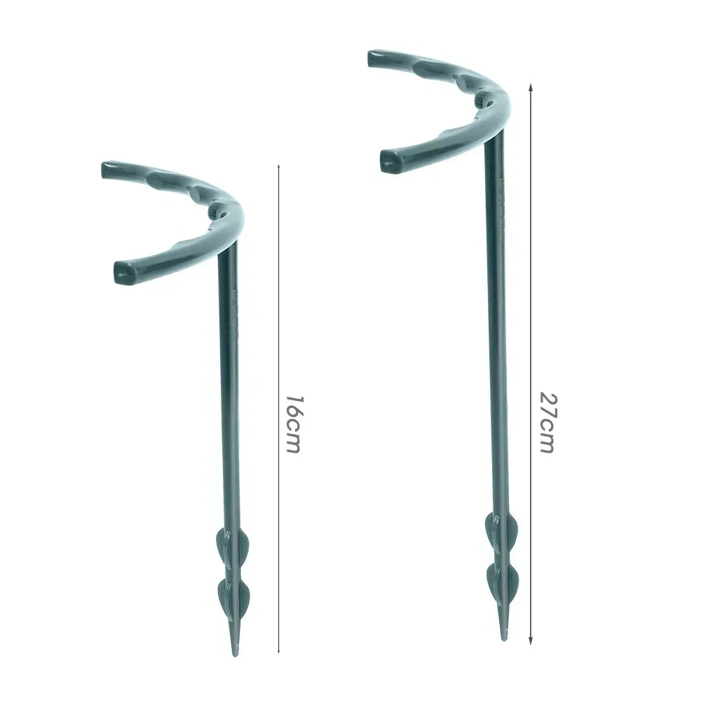 Plant Support Stakes 4-32 Pack | Semicircle Vine Climbing Brackets