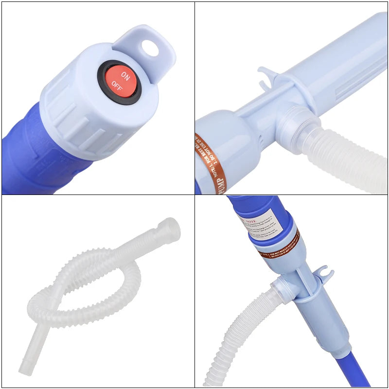 Electric Battery Liquid Transfer Pump – Fuel, Oil & Water