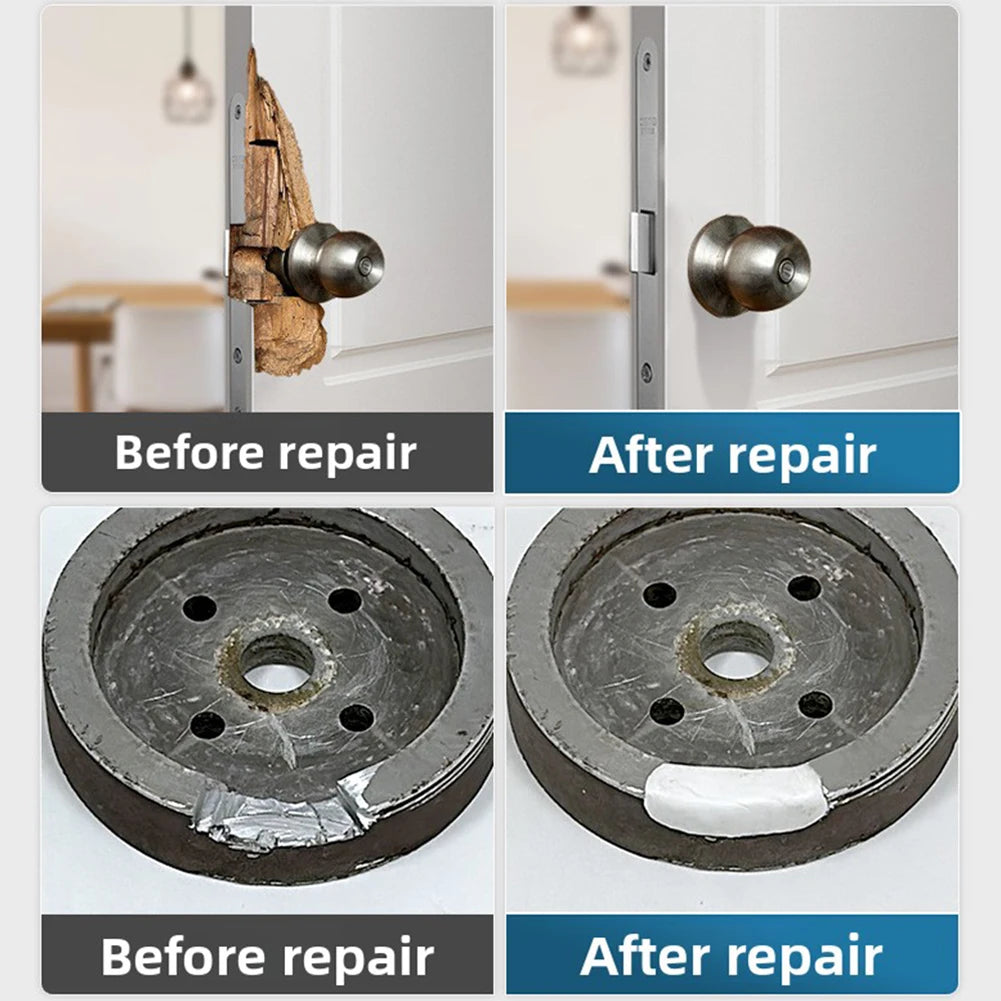Strong Clay Iron Adhesive,High-Strength Multi-Purpose Repair Clay,Repairing Blocked Holes Shaping Adhesive,For All Cracks Holes Peaceful Pleasures Health and Wellness