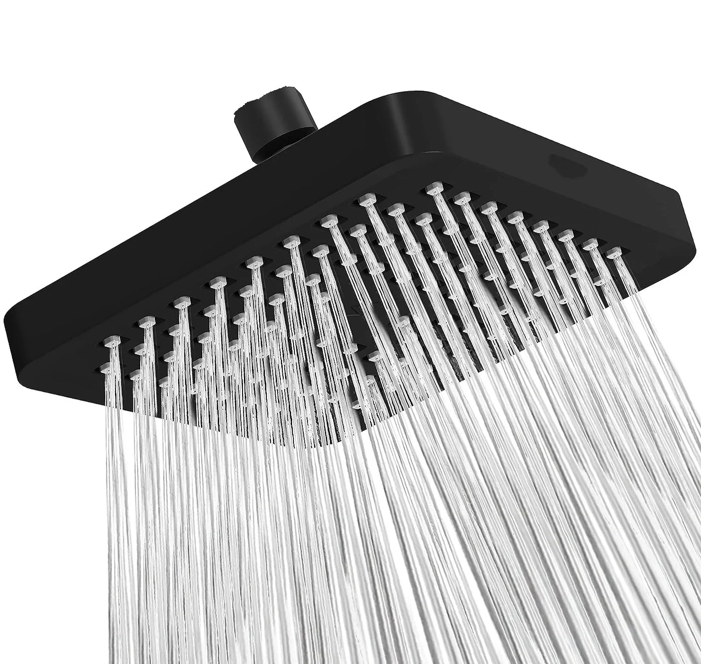 6-Inch High Pressure Rainfall Shower Head with Arm – Chrome