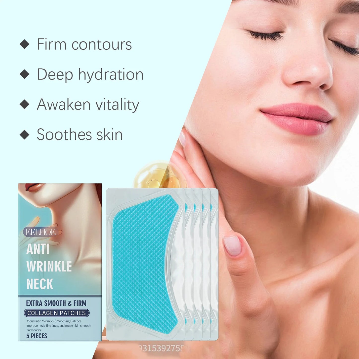 Collagen Neck Patch – Firming, Lifting & Moisturizing Mask