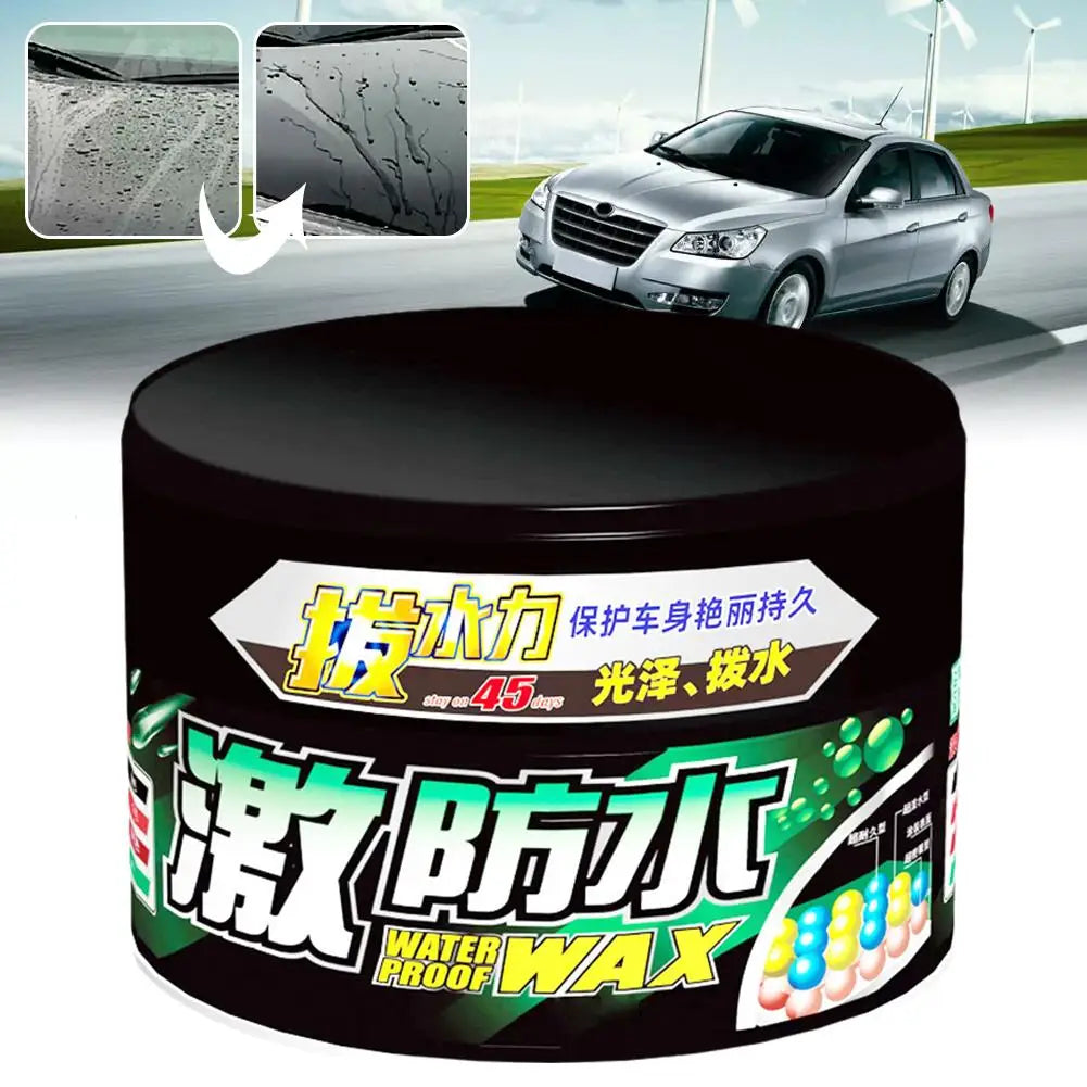 Waterproof Solid Car Wax 300g – Long-Lasting Gloss & Protection