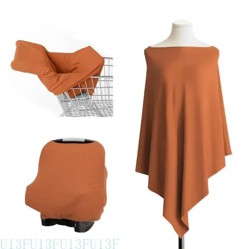 Breastfeeding Nursing Cover – Soft Rayon Privacy Blanket for Moms