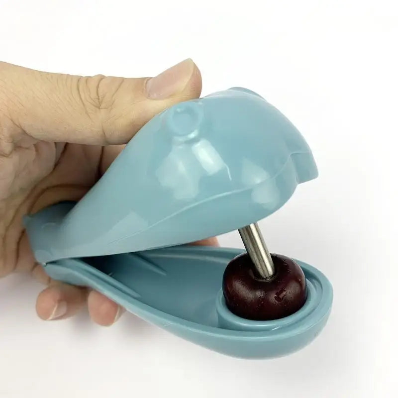 Whale Cherry Pitter – Stainless Steel Corer, Easy Grip Handle