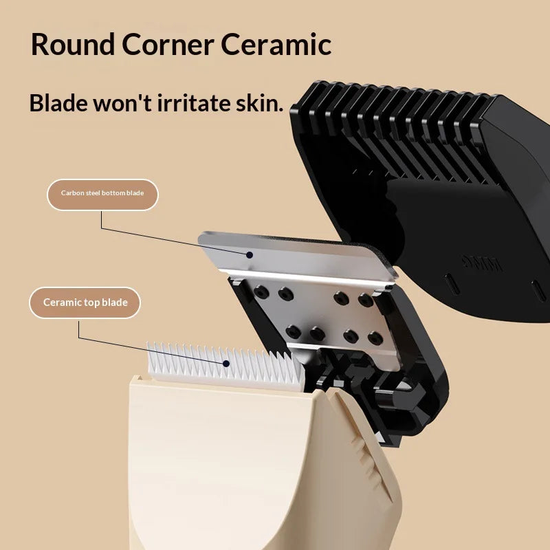 USB Rechargeable Pet Hair Clipper & Nail Grinder | Dog & Cat