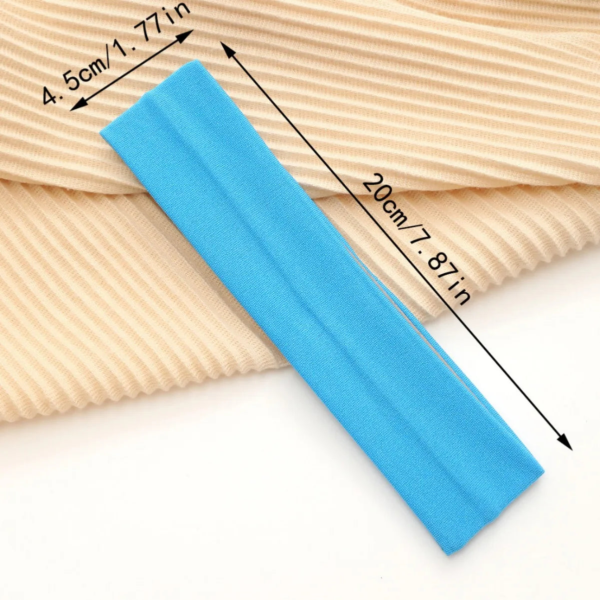 Four Seasons Solid Sports Headbands for Women Fitness Running Yoga Solid Color Elastic Hairbands Stretch Makeup Hair Accessories Peaceful Pleasures Health and Wellness