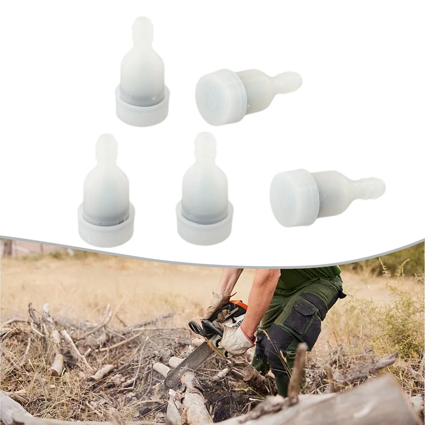 Fuel Tank Breather Vent Air Check Valves Chinese Chainsaw 4500 5200