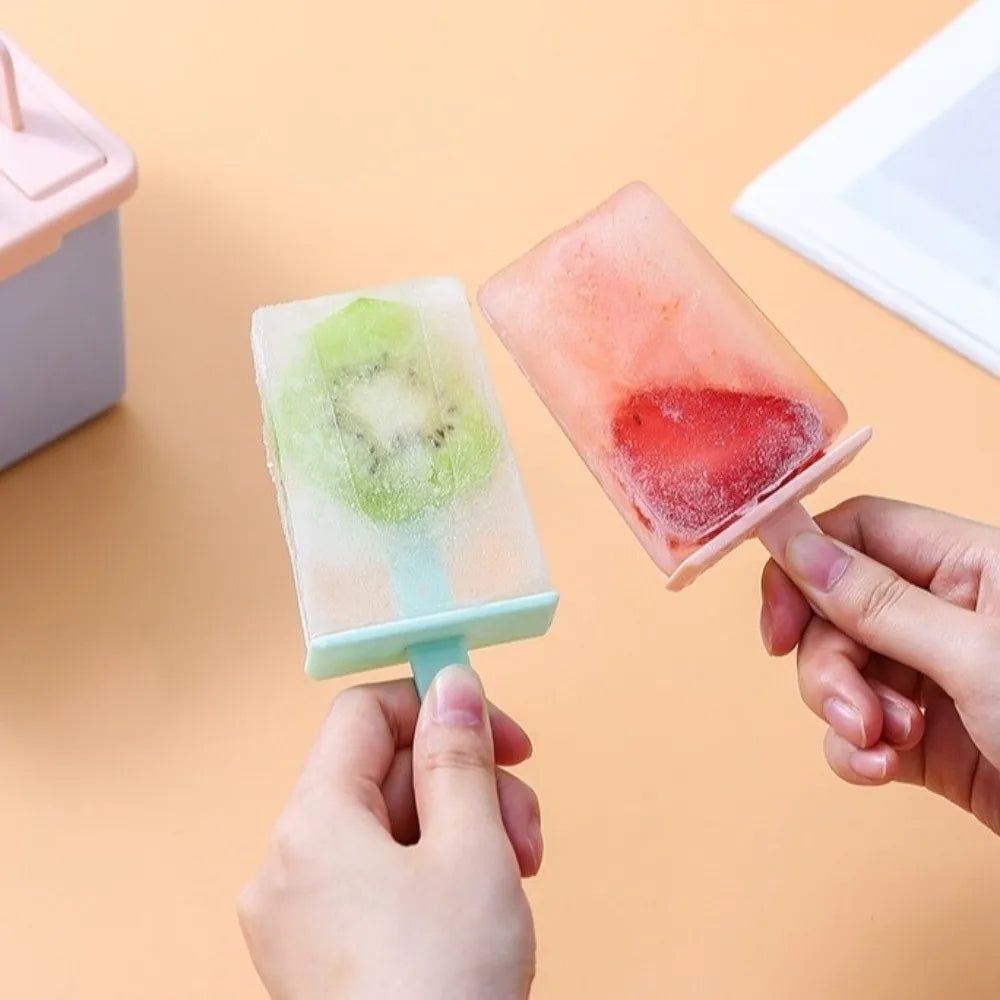 Reusable DIY Popsicle Mold – Easy Release Ice Cream Maker