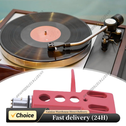 Turntable Headshell with 4 Lead Wires Cartridge Headshell Stylus Holder for LP Vinyl Record Player Turntable Phonograph Peaceful Pleasures Health and Wellness