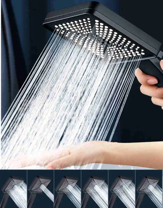 6-Mode Rainfall Shower Head – High Pressure & Water Saving Rainfall Shower Head Oasis Select