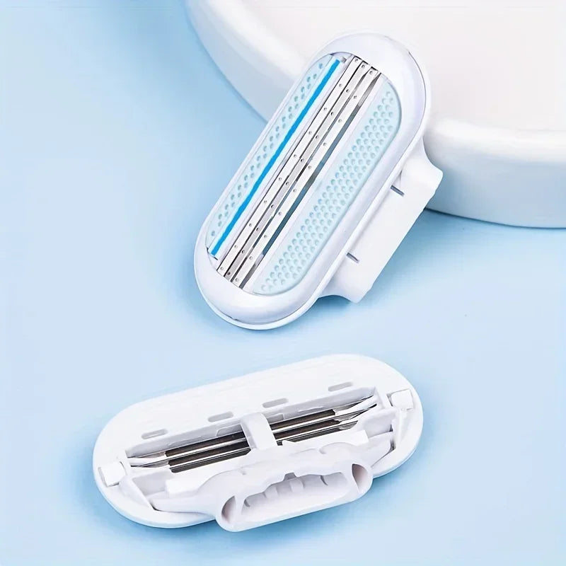 Women's 3-Layer Stainless Steel Safety Razor | Body & Bikini