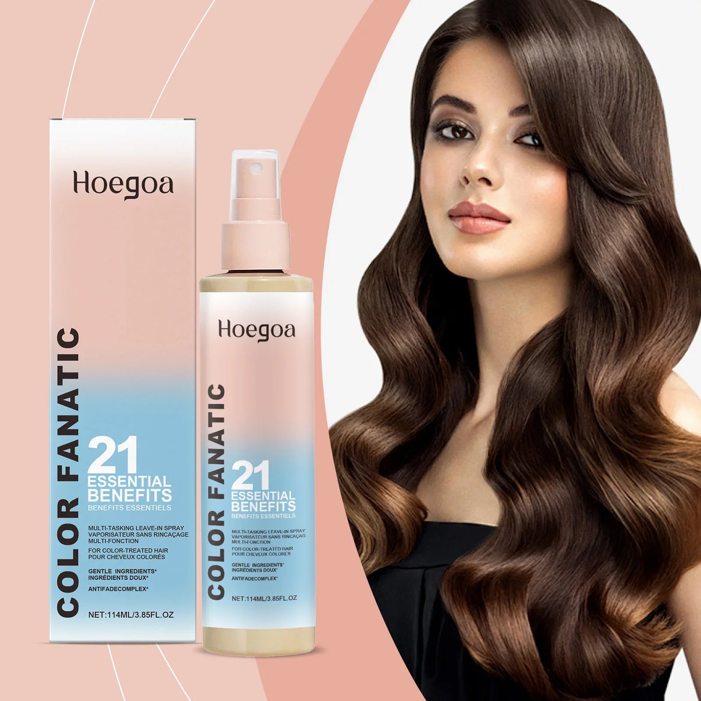 HOEGOA Hair Smoothing Spray – Anti-Frizz & Deep Nourishment