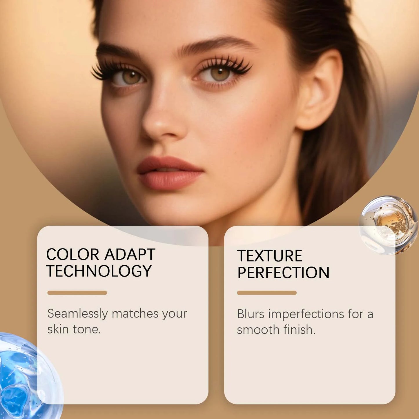 Zephoco 2-in-1 Color-Changing Foundation & Concealer | Matte