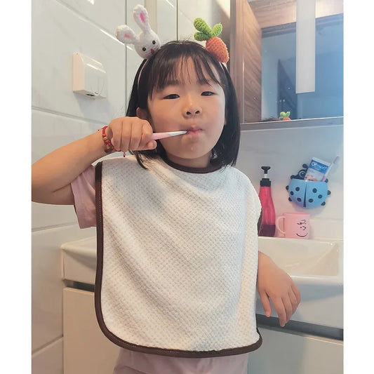 Waterproof Baby Bibs & Burp Cloths | Ruffle Feeding Apron