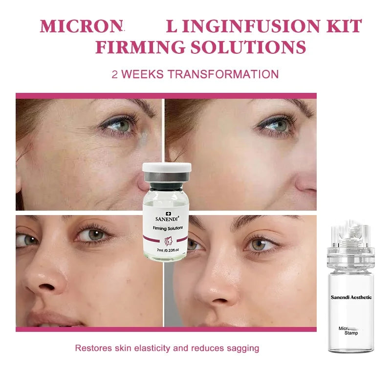 SANENDI MicroInfusion Face Serum Kit – Hyaluronic Acid Anti-Aging