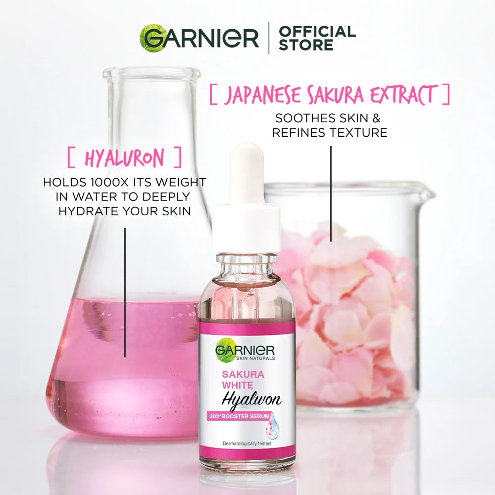 Sakura Glow 30x Hyaluronic Acid Face Serum – Hydrate & Firm