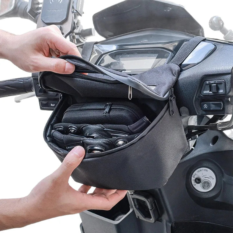 Waterproof Motorcycle Saddlebag | Helmet & Gear Commuter Bag