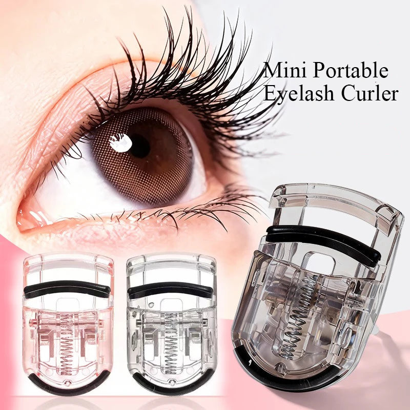 Mini Wide-Angle Rimless Eyelash Curler | Travel Makeup Tool