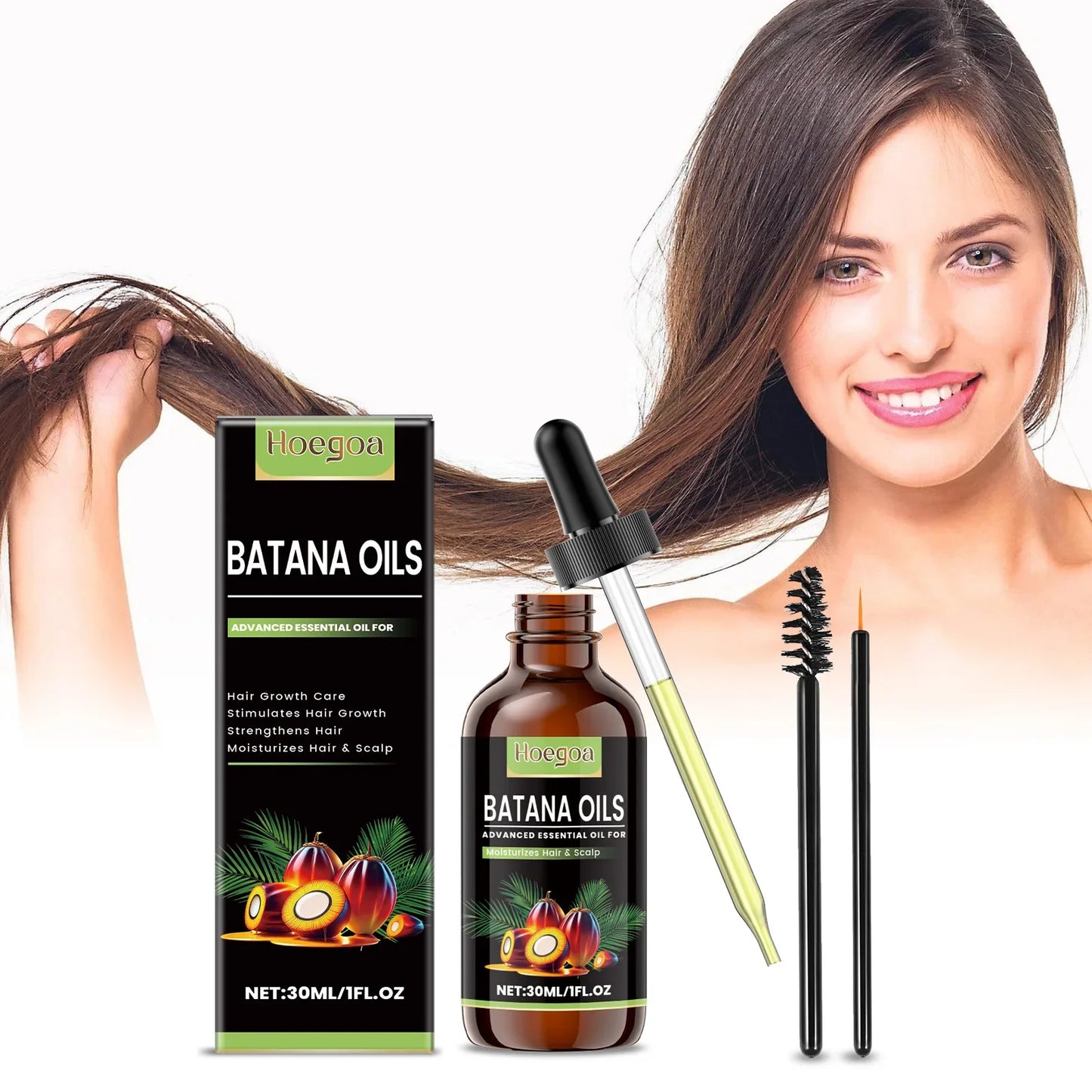 OceAura Batana Oil – Hair Growth, Lash & Brow Nourisher 30ml