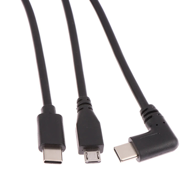 Micro Type USB USB 3.1 Male Connector To Type-c USB 3.1 Female Extension Cable 17mm With Screws Panel Mount Hole 0.3m Peaceful Pleasures Health and Wellness