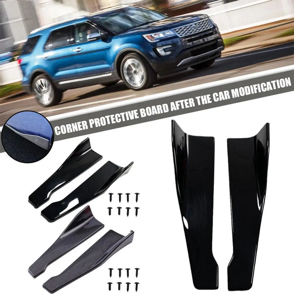 Universal Car Front Rear Bumper Strip Lip Spoiler Diffuser Splitter Scratch Protector 48CM Length For Audi BMW HONDA Peaceful Pleasures Health and Wellness