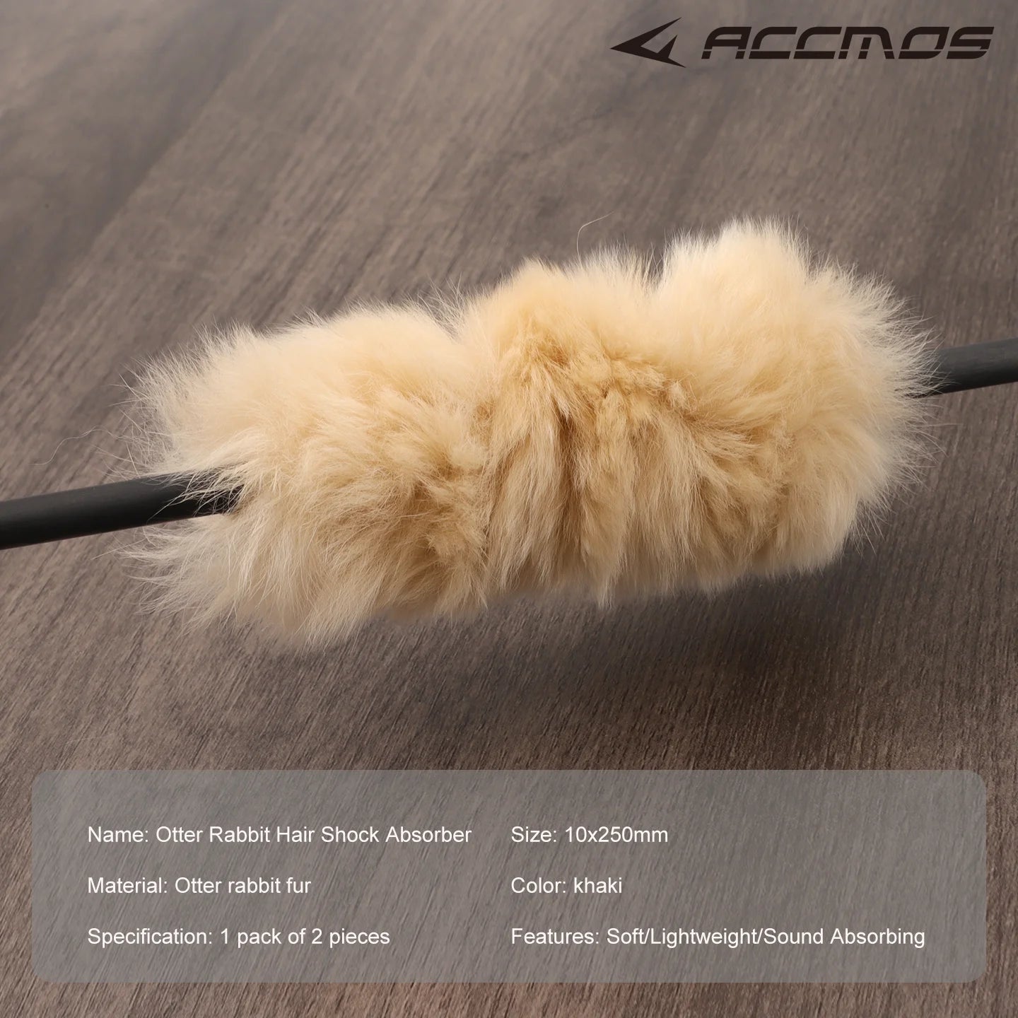Soft Fur Hair Bow String Stabilizer Damper Archery Hunting Vibration