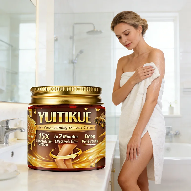 Yuitikue Bee Venom Firming Skincare Cream, 15X Peptides Deep Penetrating for 2-Minute Effective Firming & Skin Care Peaceful Pleasures Health and Wellness