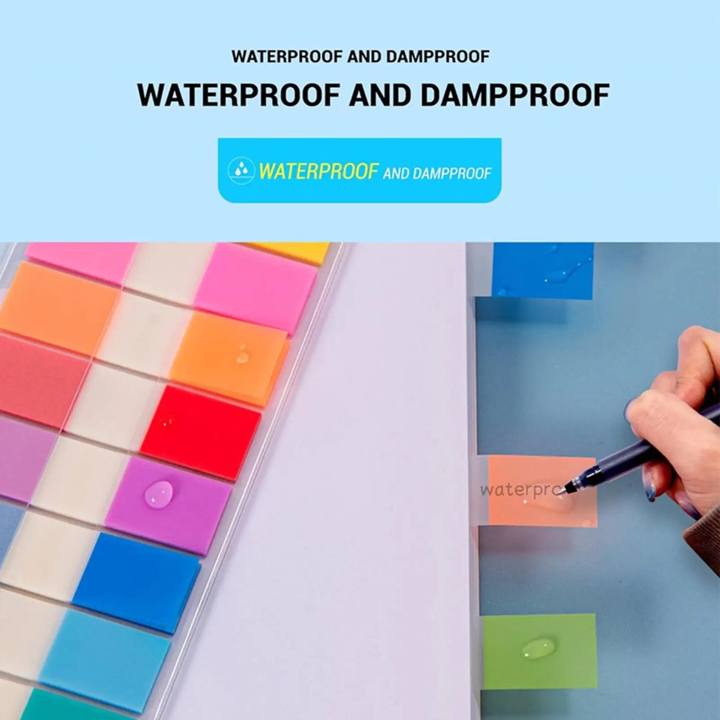 400Pcs Colorful Sticky Index Tabs – Self-Adhesive Page Markers