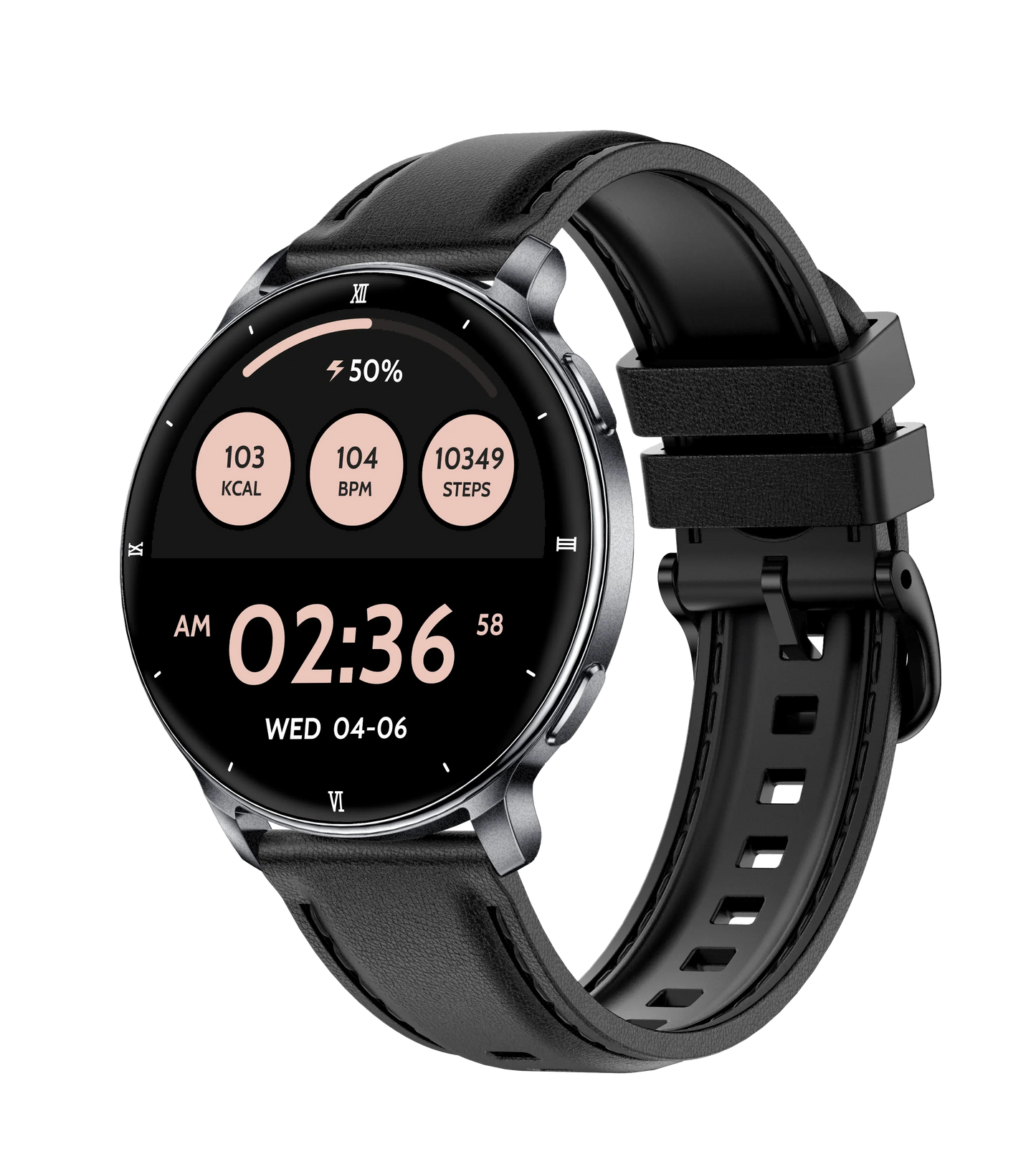 MINGCC 1.32" AMOLED Smart Watch – Bluetooth Call, iOS & Android